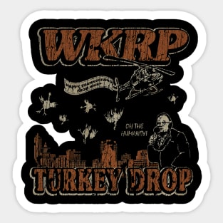 WKRP Turkey Drop 1978 Sticker